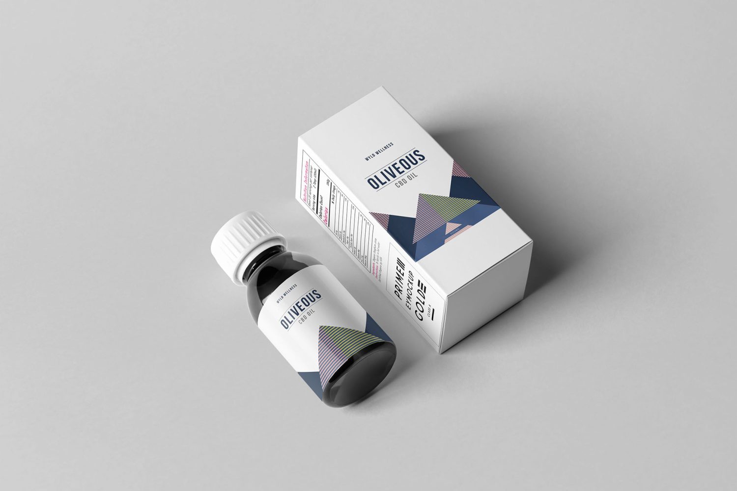 Syrup Medical Bottle Packaging Mockup (1) syrup medical bottle mockup