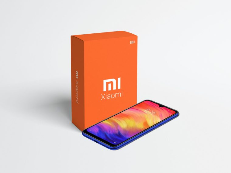 Mi Mobile Packaging Mockup