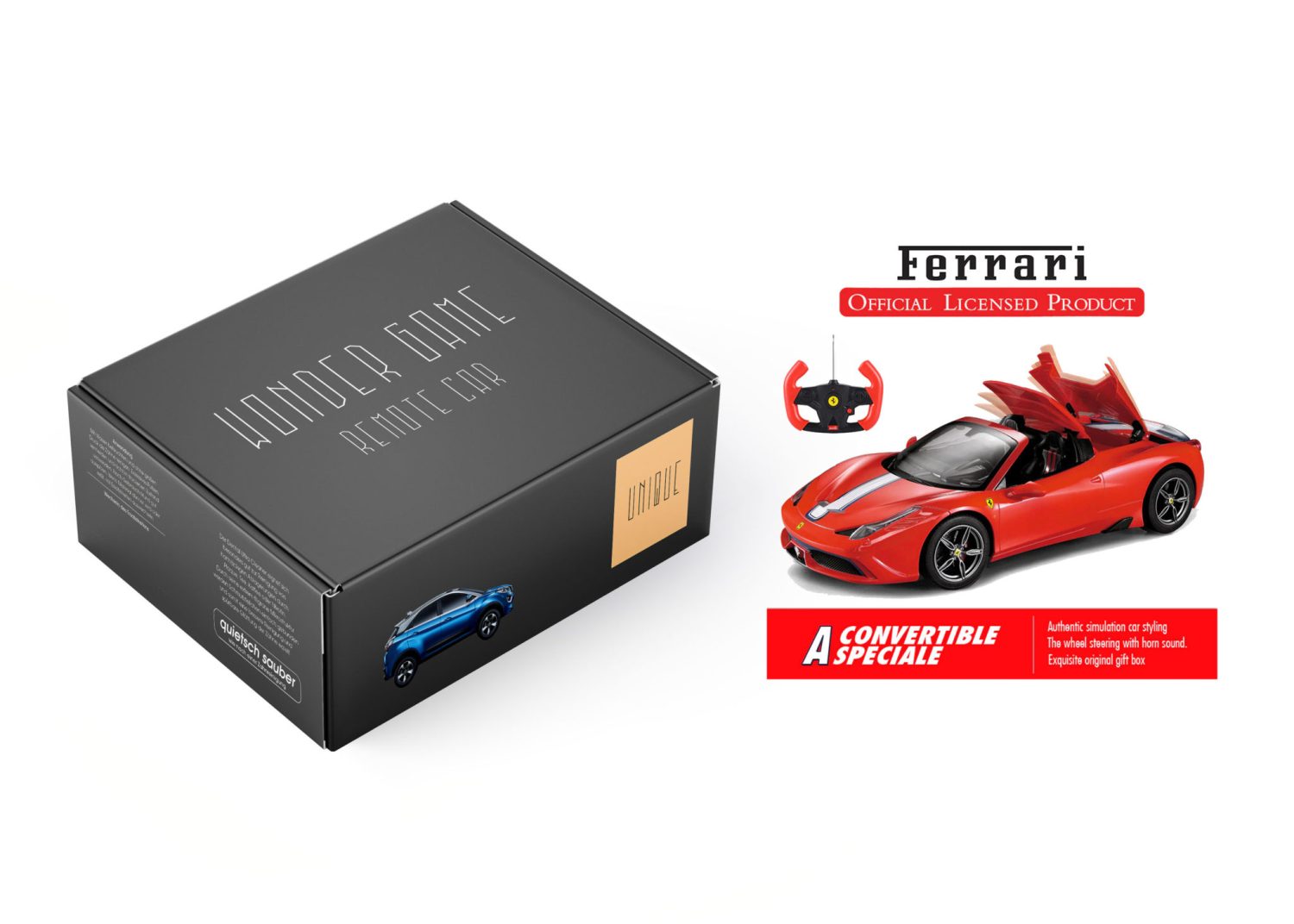 Car Packaging Mockup