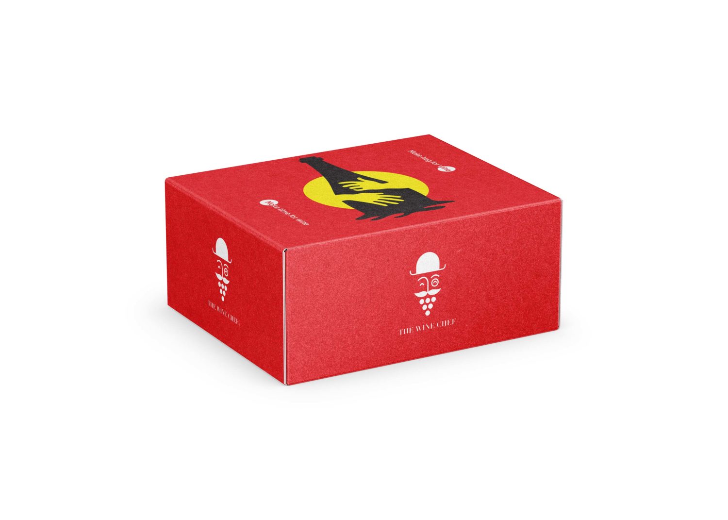 Download Wine Chef Box Mockup | eyMockup