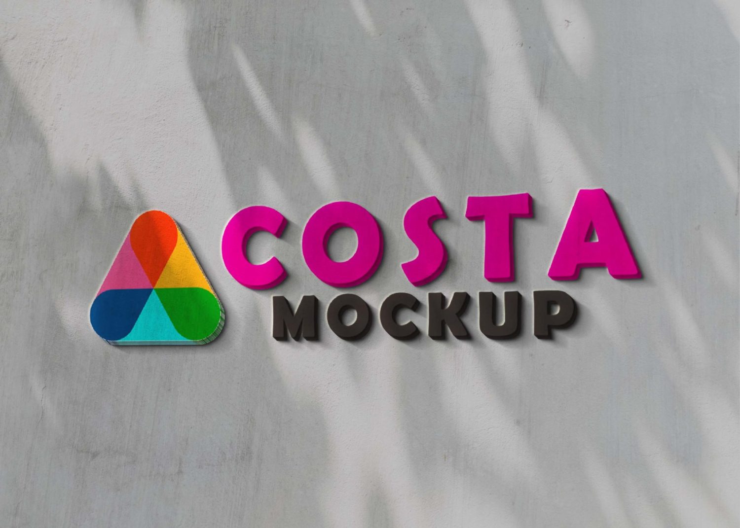 3D Logo Mockup 2020