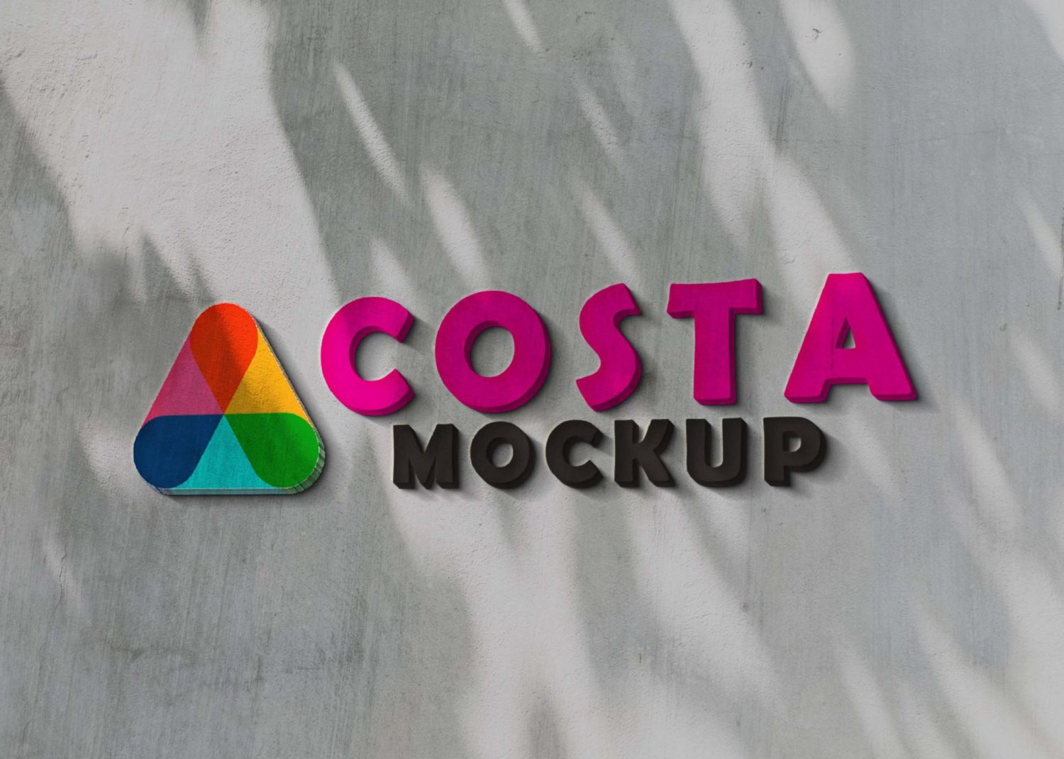 3D Logo Mockup 2020