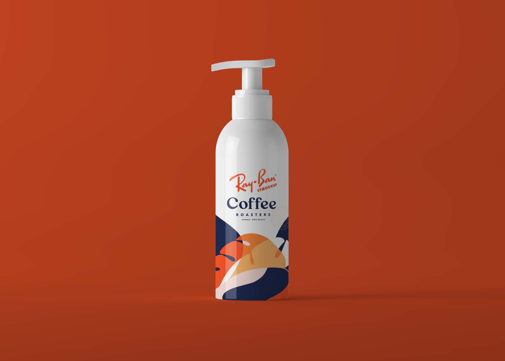 Pump Bottle Mockup
