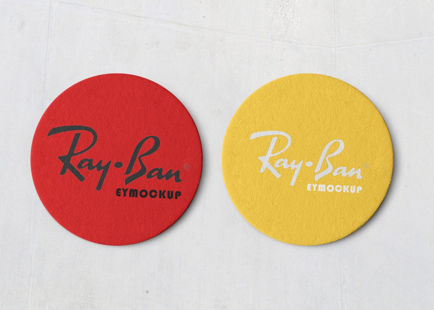 Coaster Mockup PSD