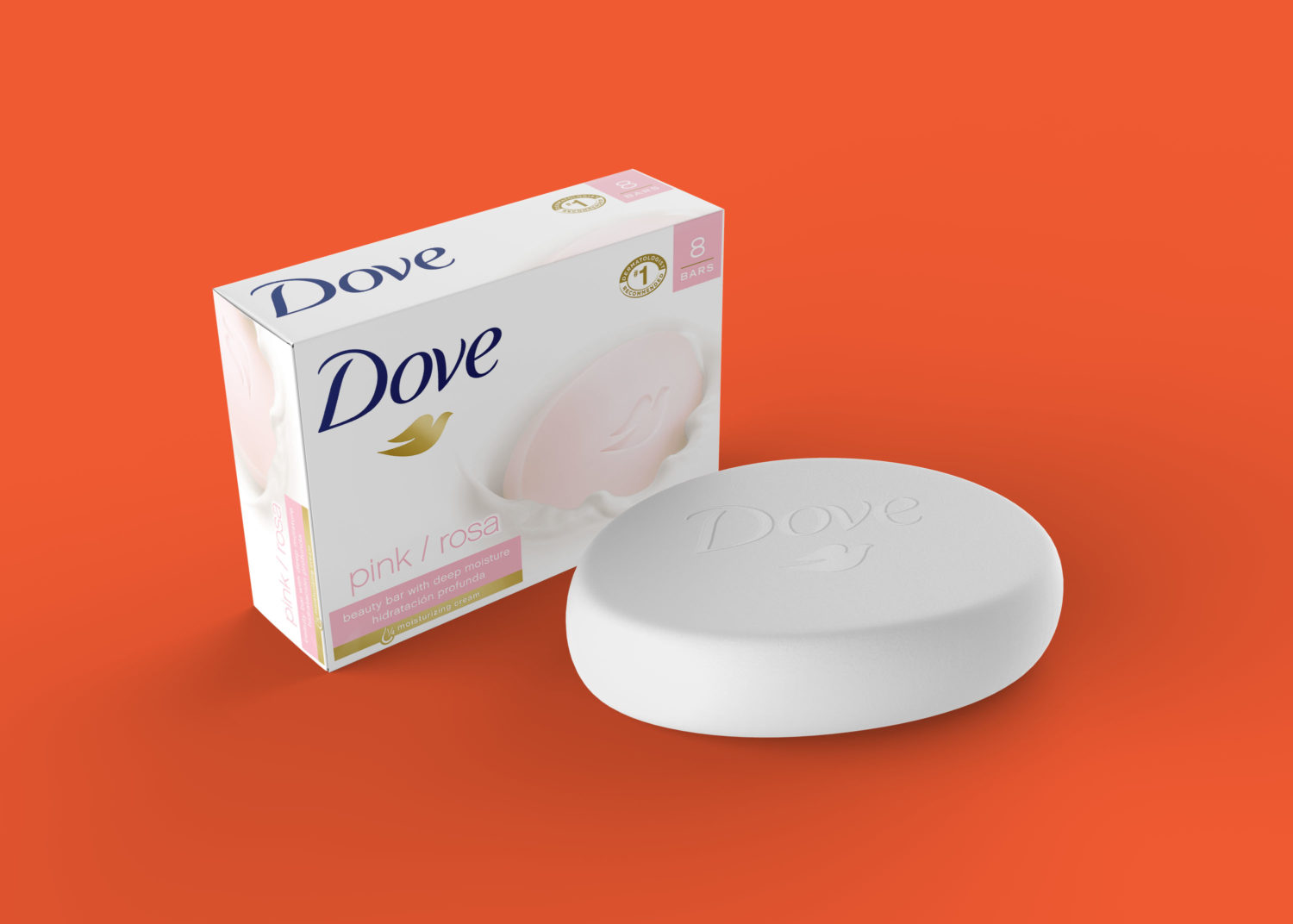 Download Dove Soap Packaging Mockup