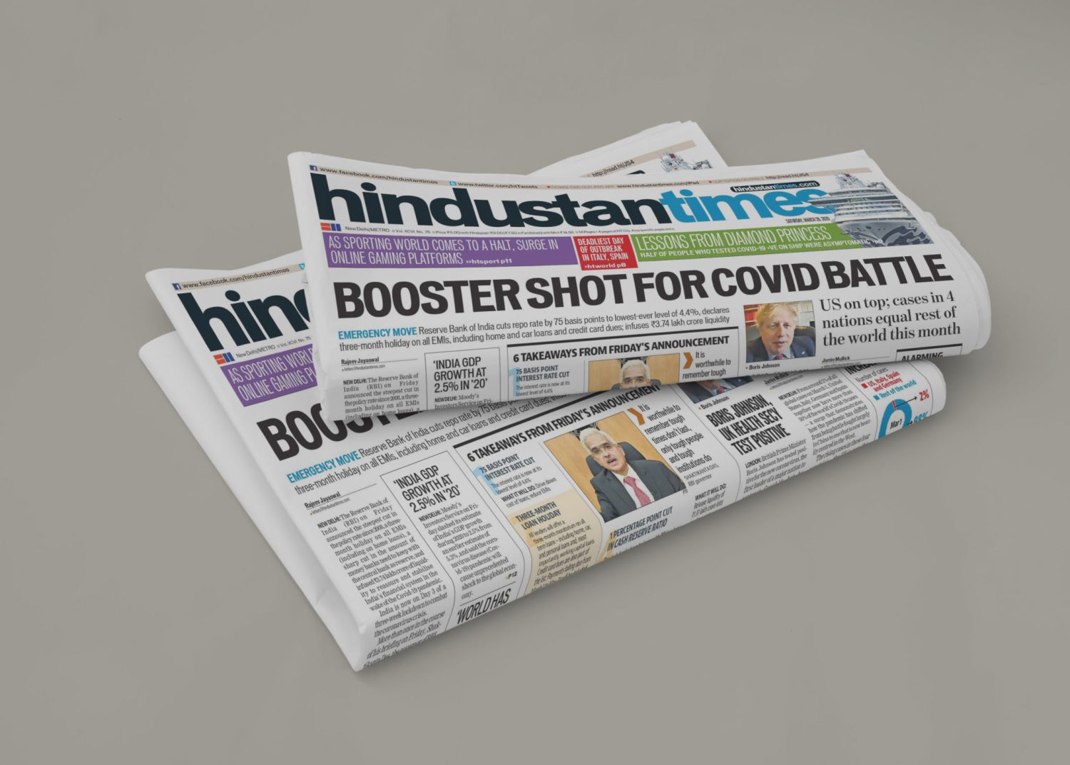 News Paper Mockup Collection