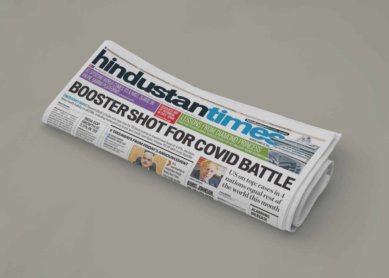 News Paper Mockup Collection