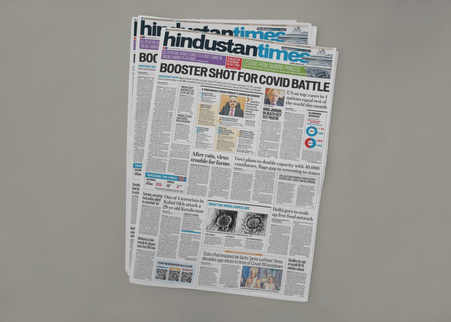 News Paper Mockup Collection