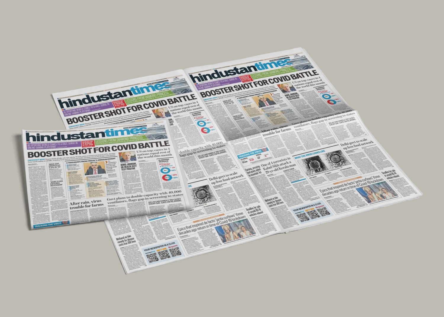 News Paper Mockup Collection