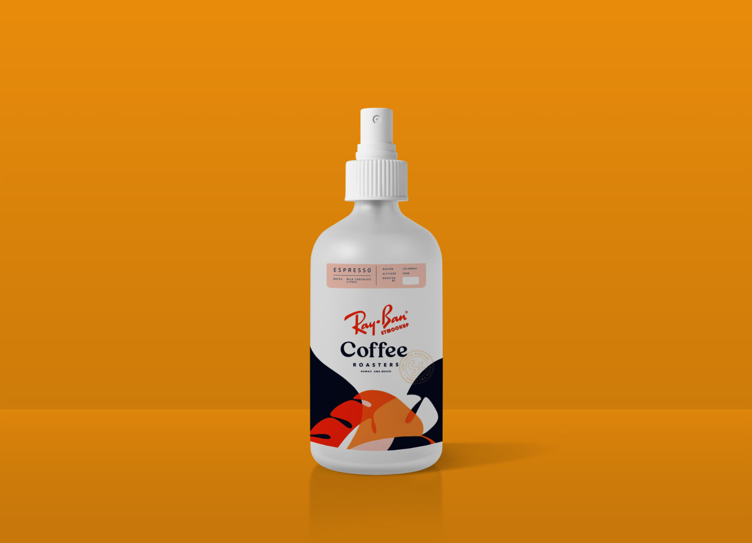 Spray Bottle Mockup