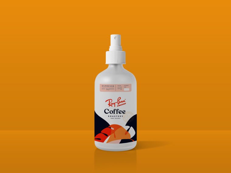 Spray Bottle Mockup
