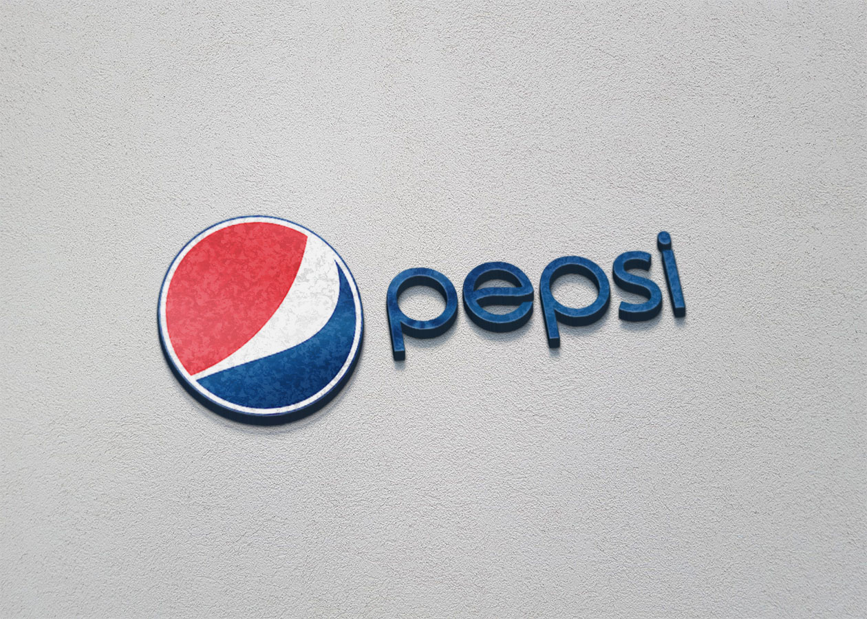 3D Clean Pepsi PSD Mockup