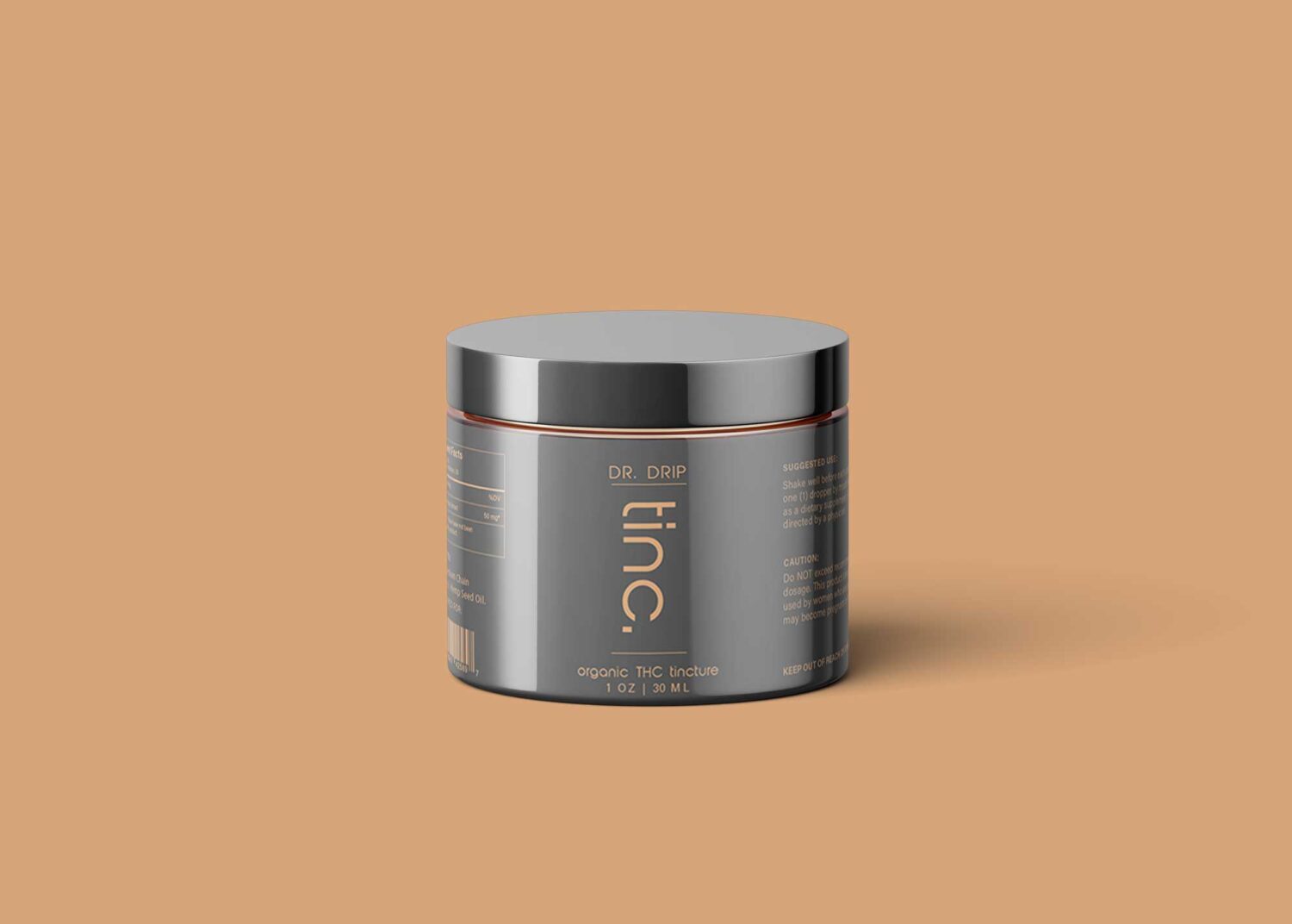 Beauty Cream Container Mock-up