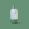 CBD Hair Shampoo Bottle Mockup