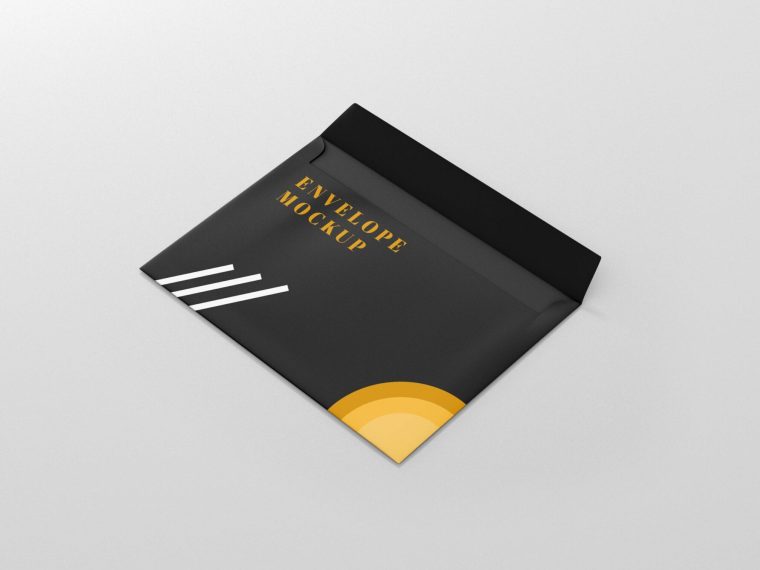 Small envelope design Mockup