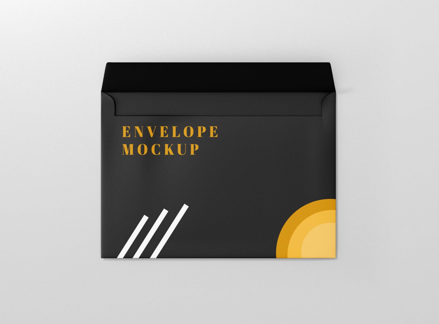 Small envelope design Mockup
