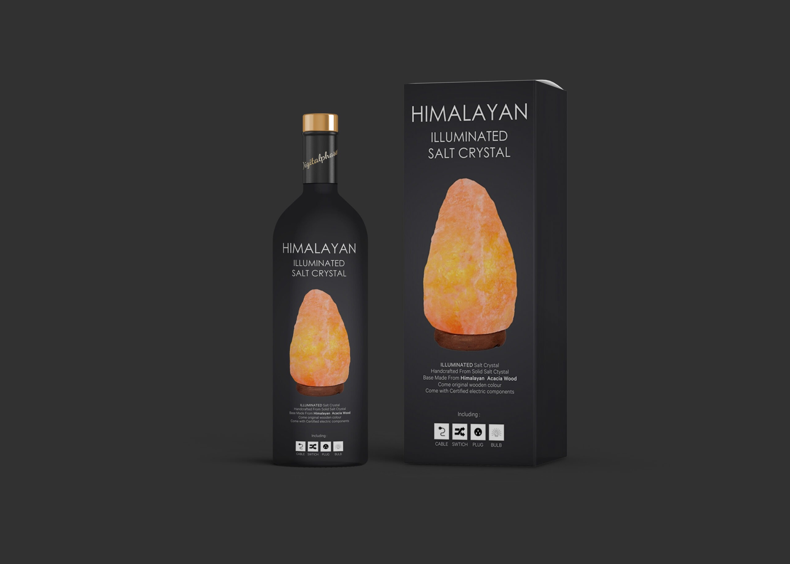 Download Black Wine Mockup