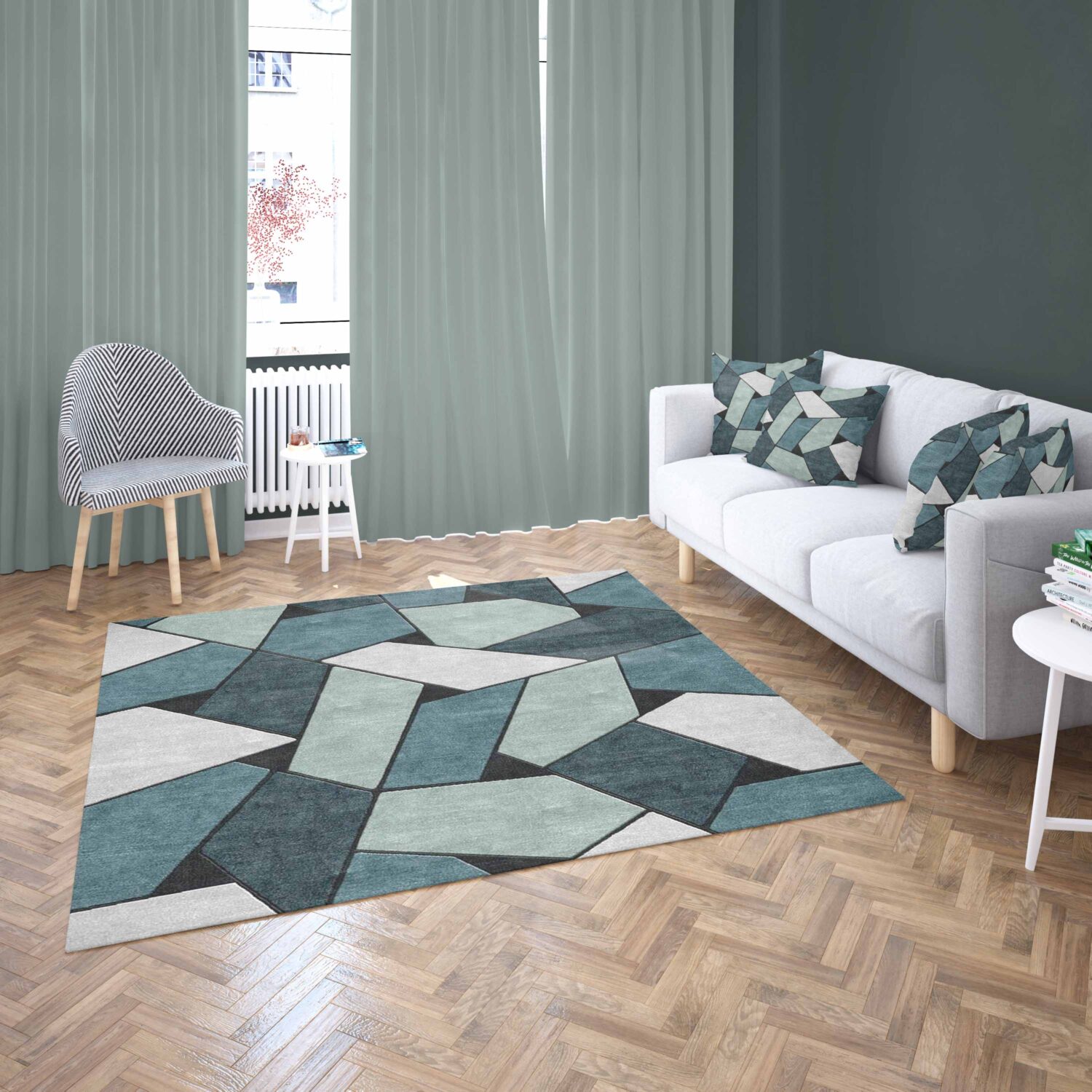 Home Carpet Design Mockup