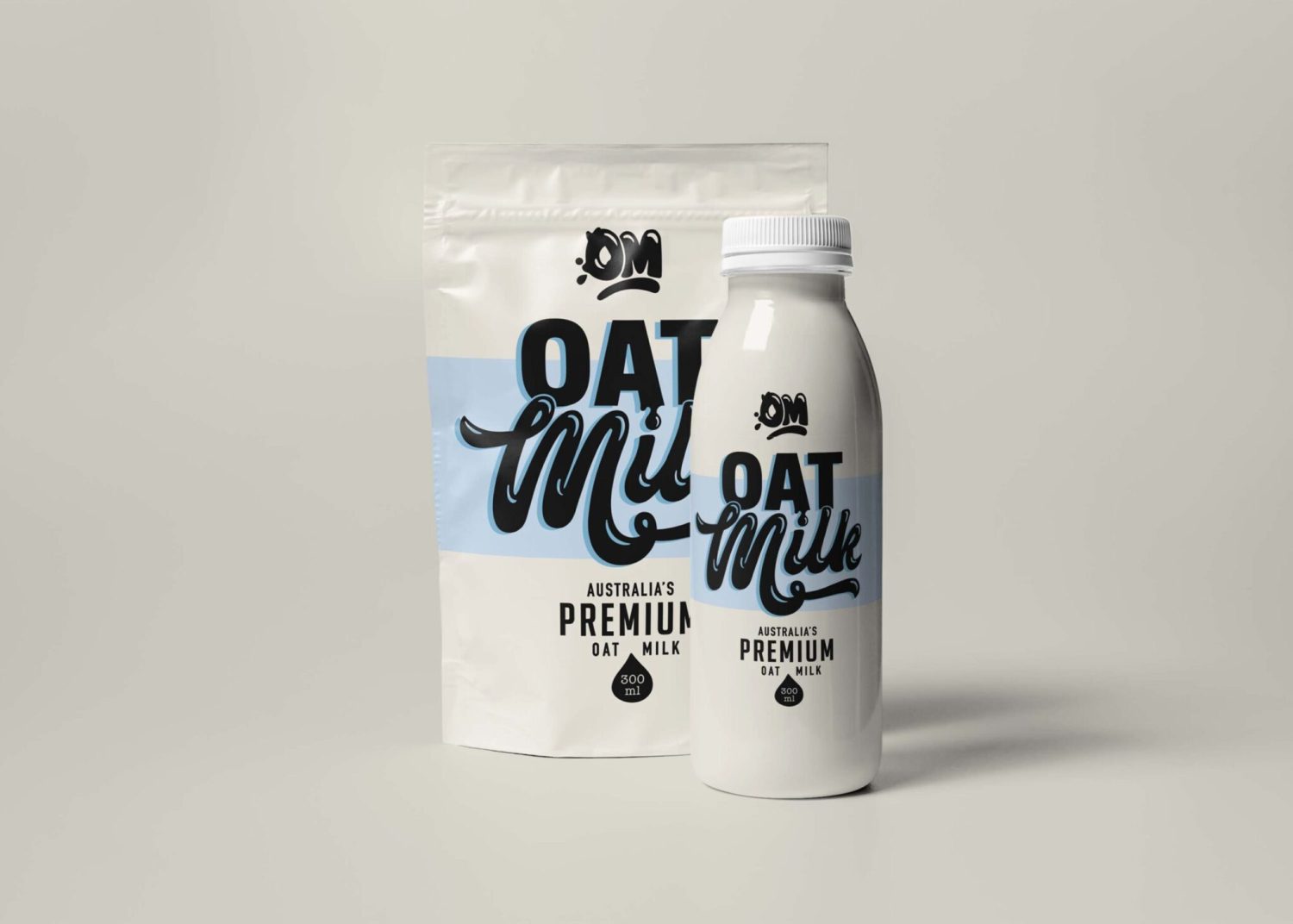 Milk Packet Branding Mockup