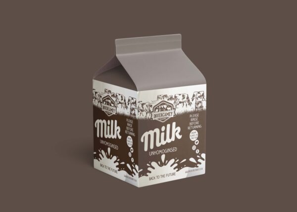 Download Milk Packet Branding Mockup