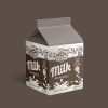 Milk Packet Branding Mockup