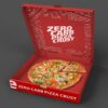 Delicious Pizza Box Packaging Mockup