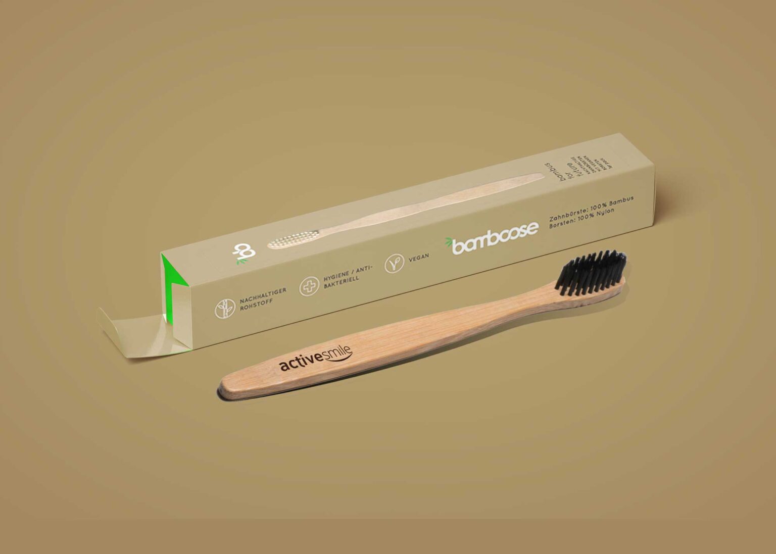 Download Bamboo Toothbrush Packaging Mockup