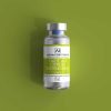 COVID-19 Coronavirus Vaccine Injection Bottle Mockup