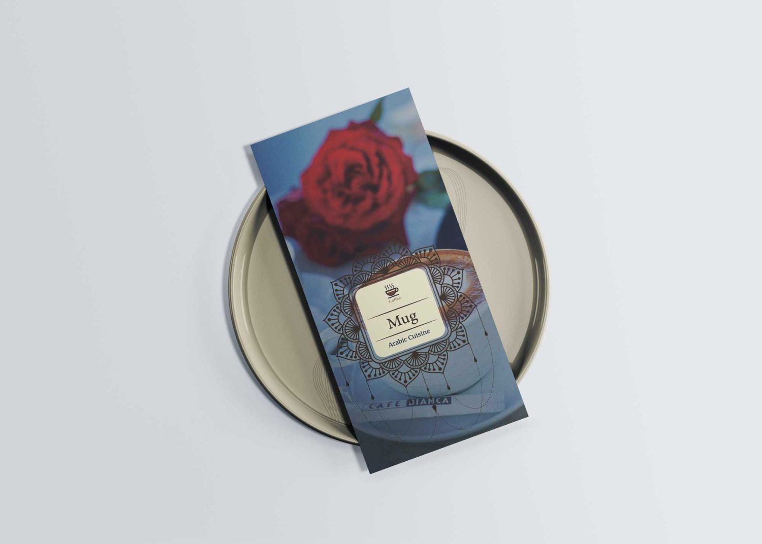 Arabic Breakfast Menu Design