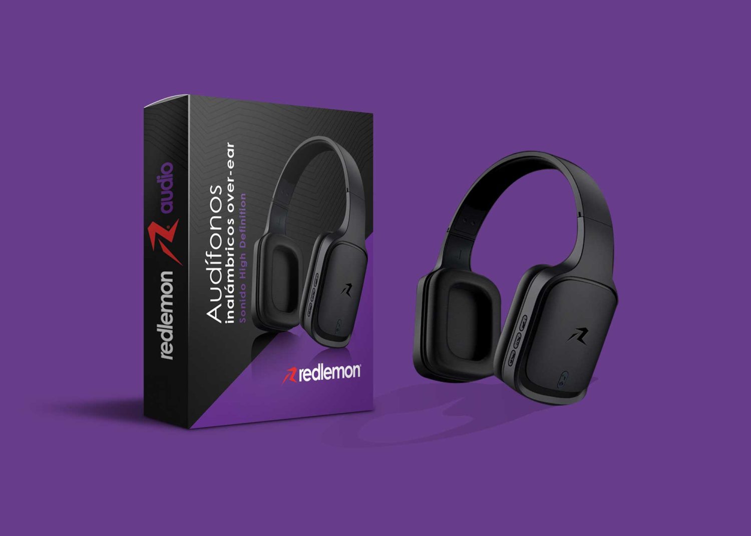 Download High Definition Headphone Packaging Mockup