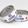 Tuna Fish Tin Can Mockup