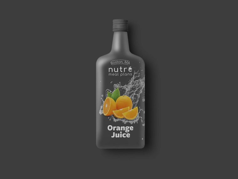 Orange Juice Branding Mockup