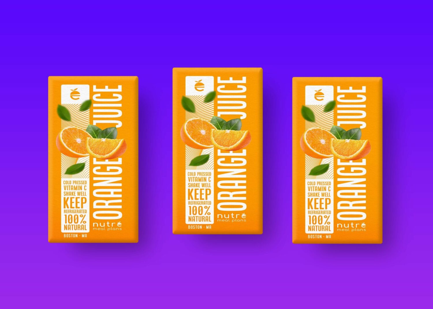 Orange Juicy Branding Mockup
