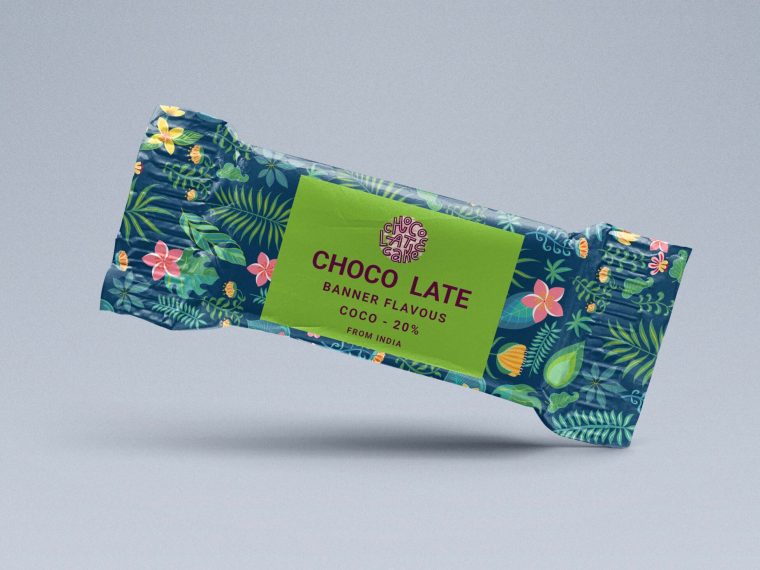 Chocolate Brand Packaging Mockup