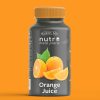 Orange Bottle Mock-up