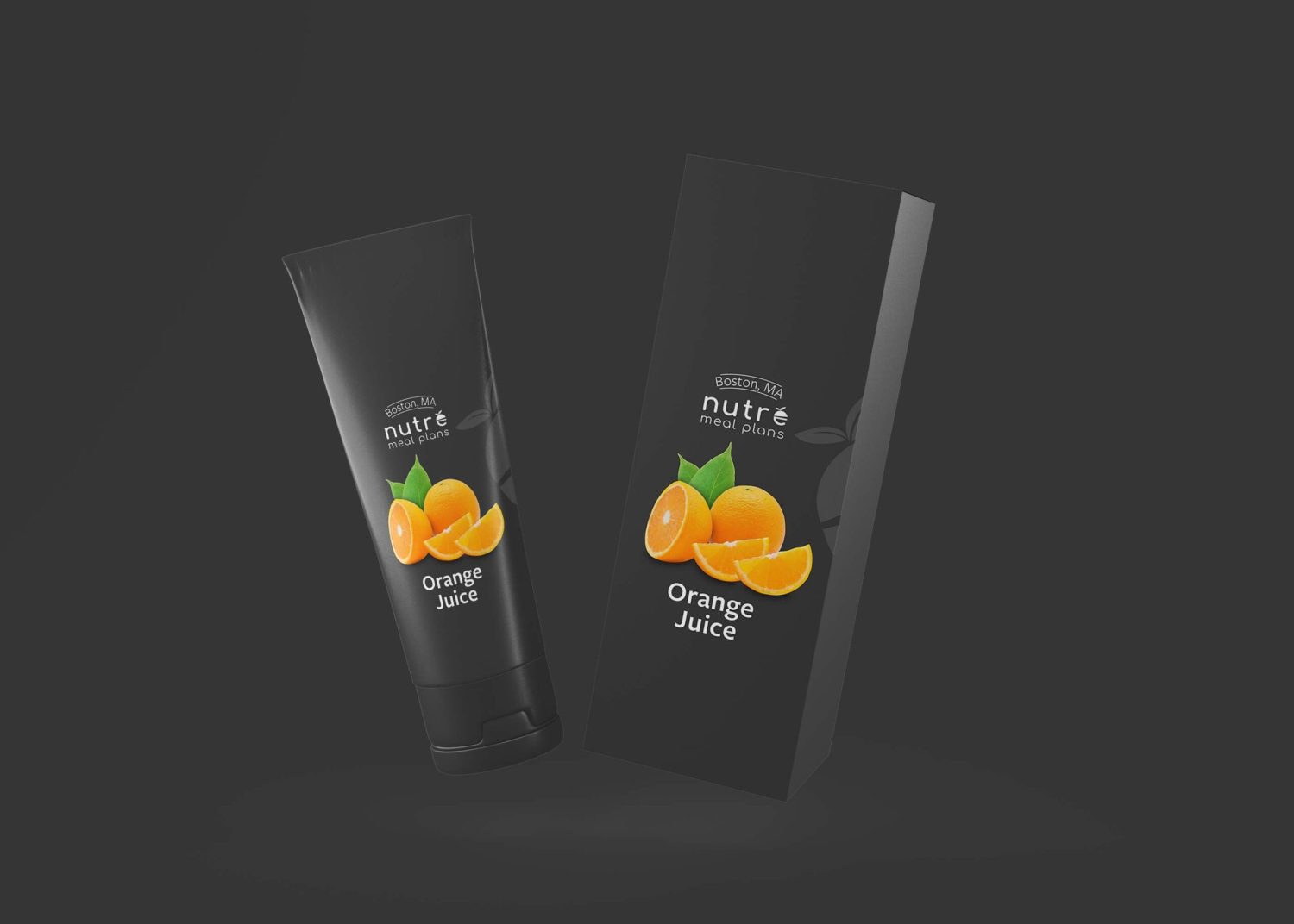 Cosmetic Tube Packaging Mockup