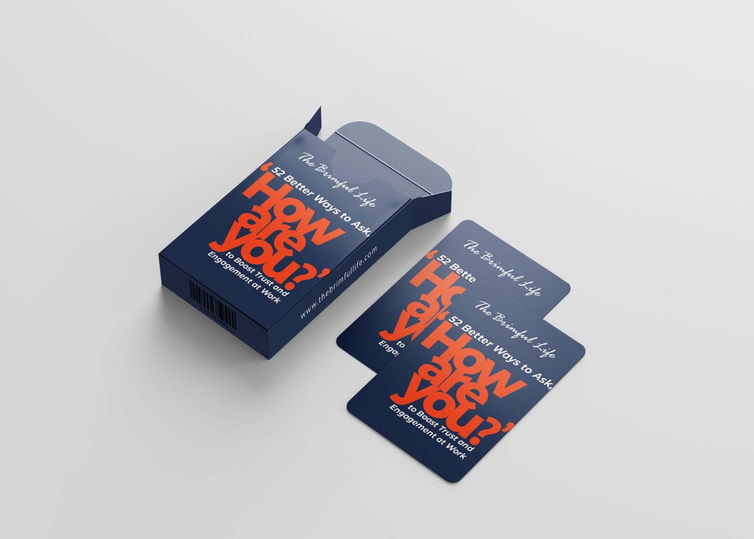 Playing Deck Cards Mockup