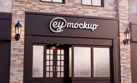 eymockup Shop Logo Mockup