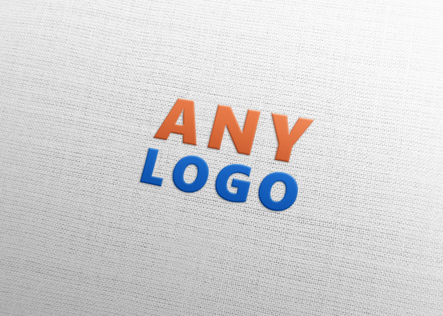 Free Fabric Logo Mock-up