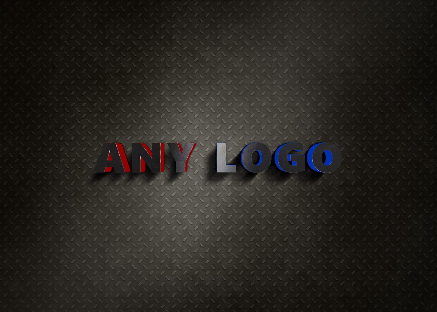 Light 3D PSD Logo Mockup