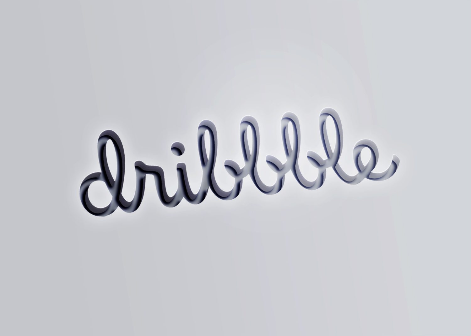 Dribbble Laser Cut Logo Mockup