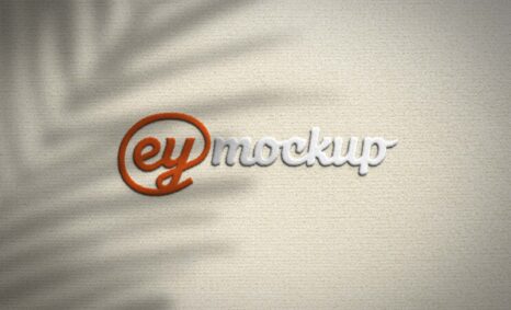 Eymockup Embroidery Logo Mockup