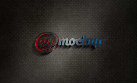 eymockup Light 3D PSD Logo Mockup