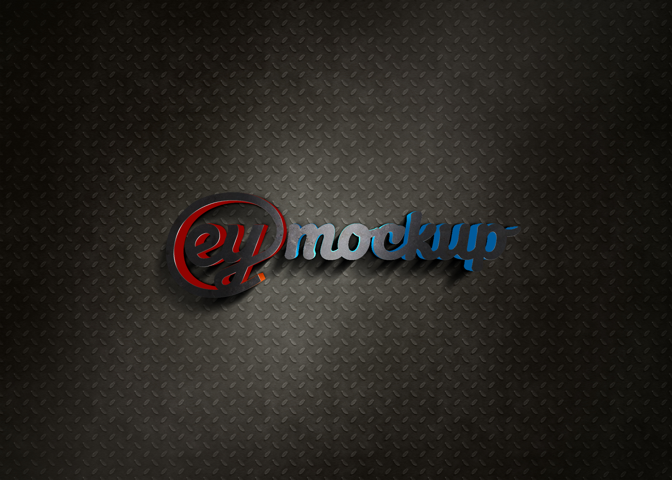 eymockup Light 3D PSD Logo Mockup