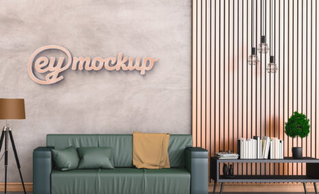 eymockup Real Embroidered Logo Mockup