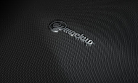 eymockup Steel 3D Logo Mockup