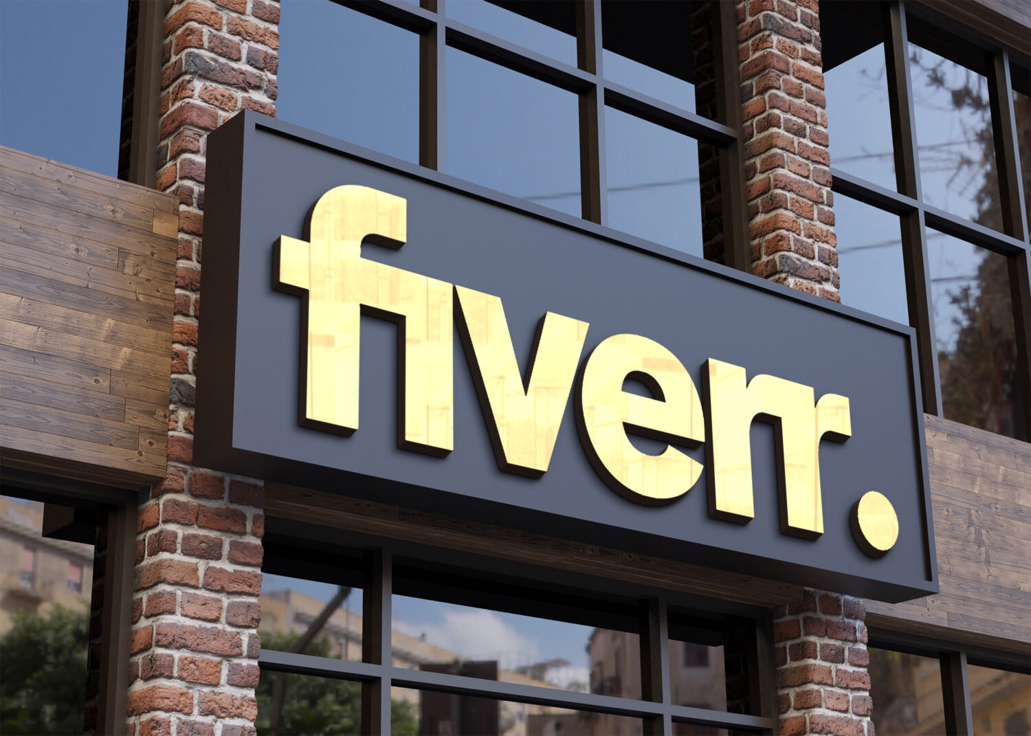 fiverr Fashion Shop Logo Mockup
