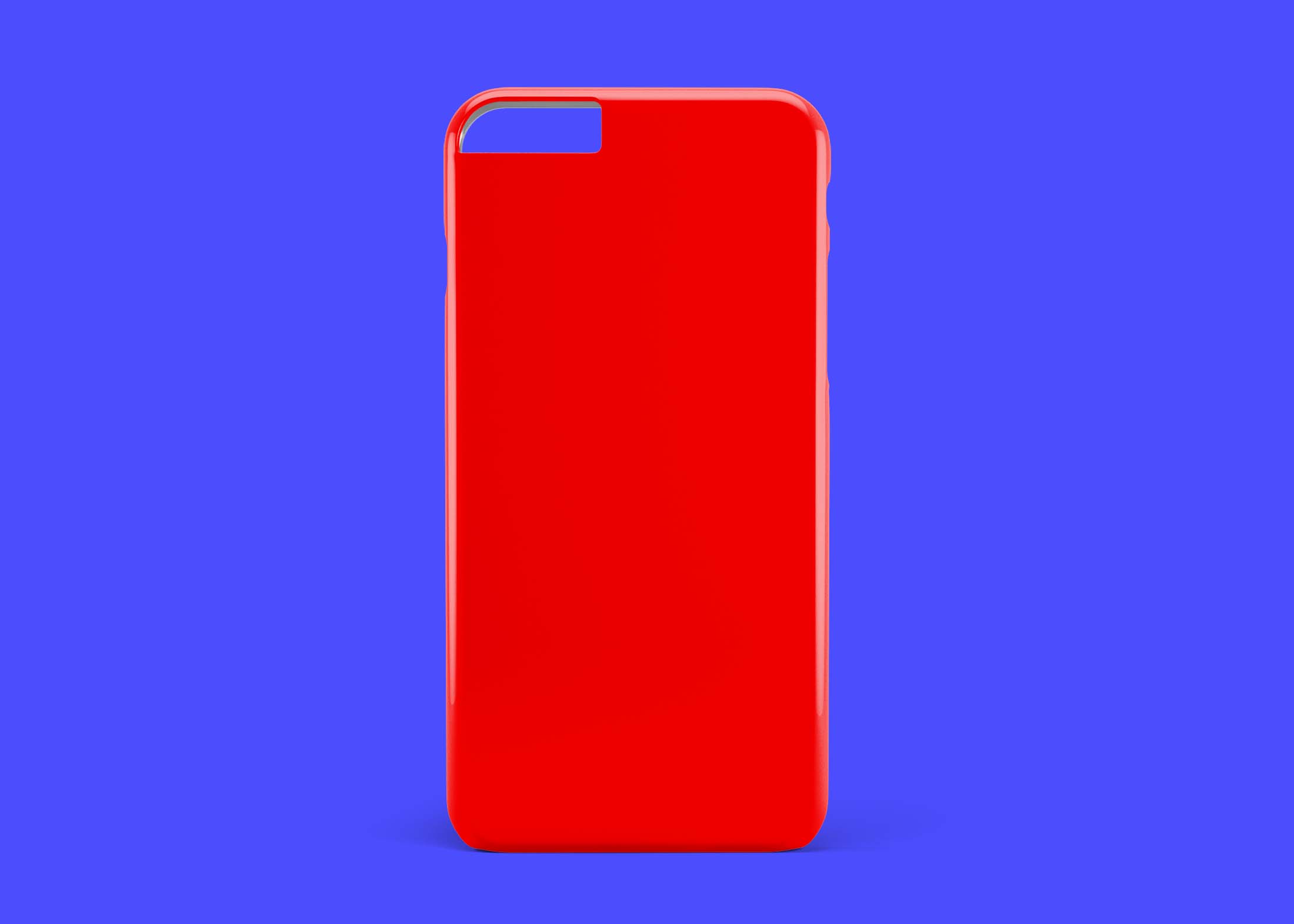 Free Back Cover Design iPhone Mockup