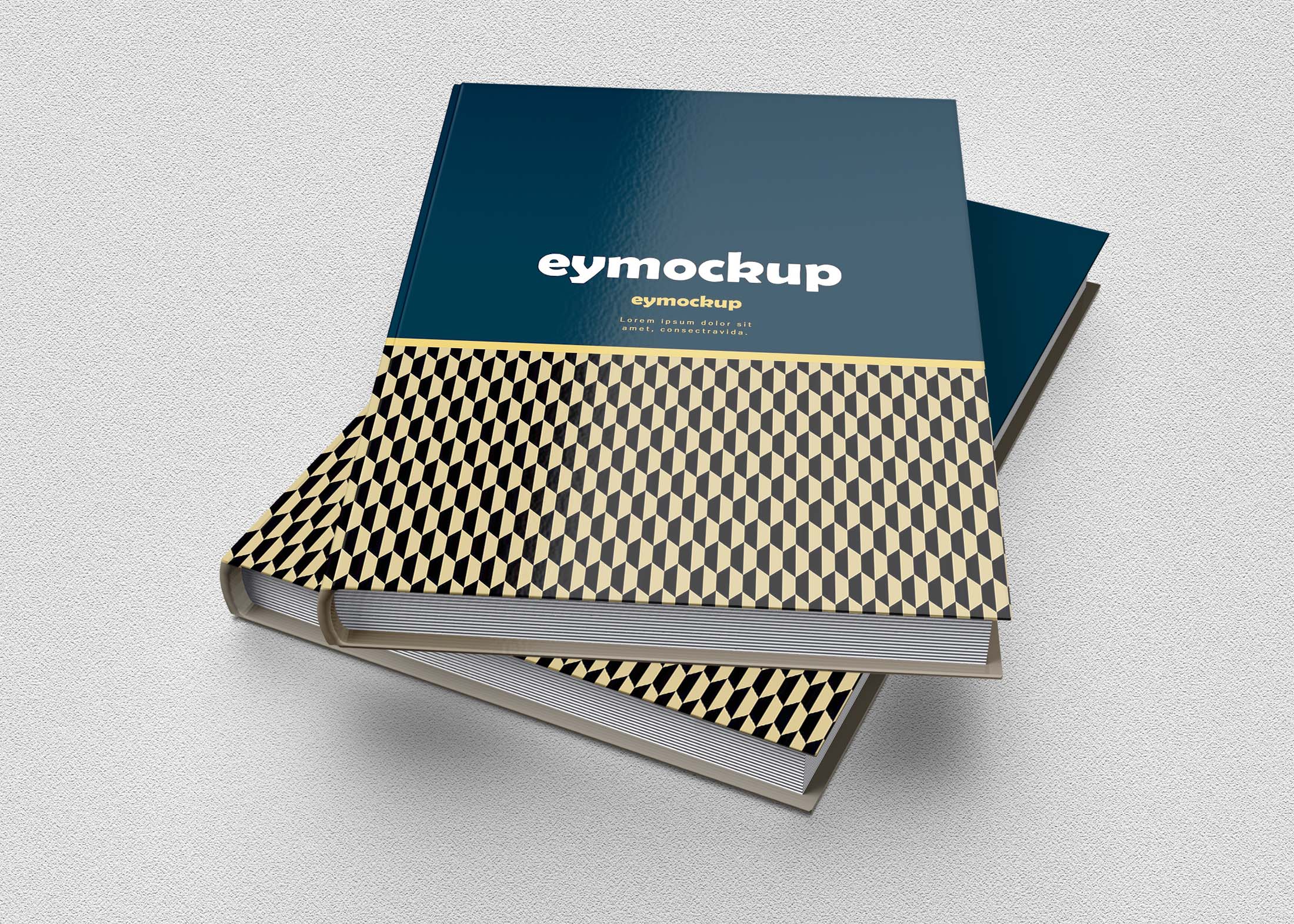 Free Book Cover Mockup By Eymockup