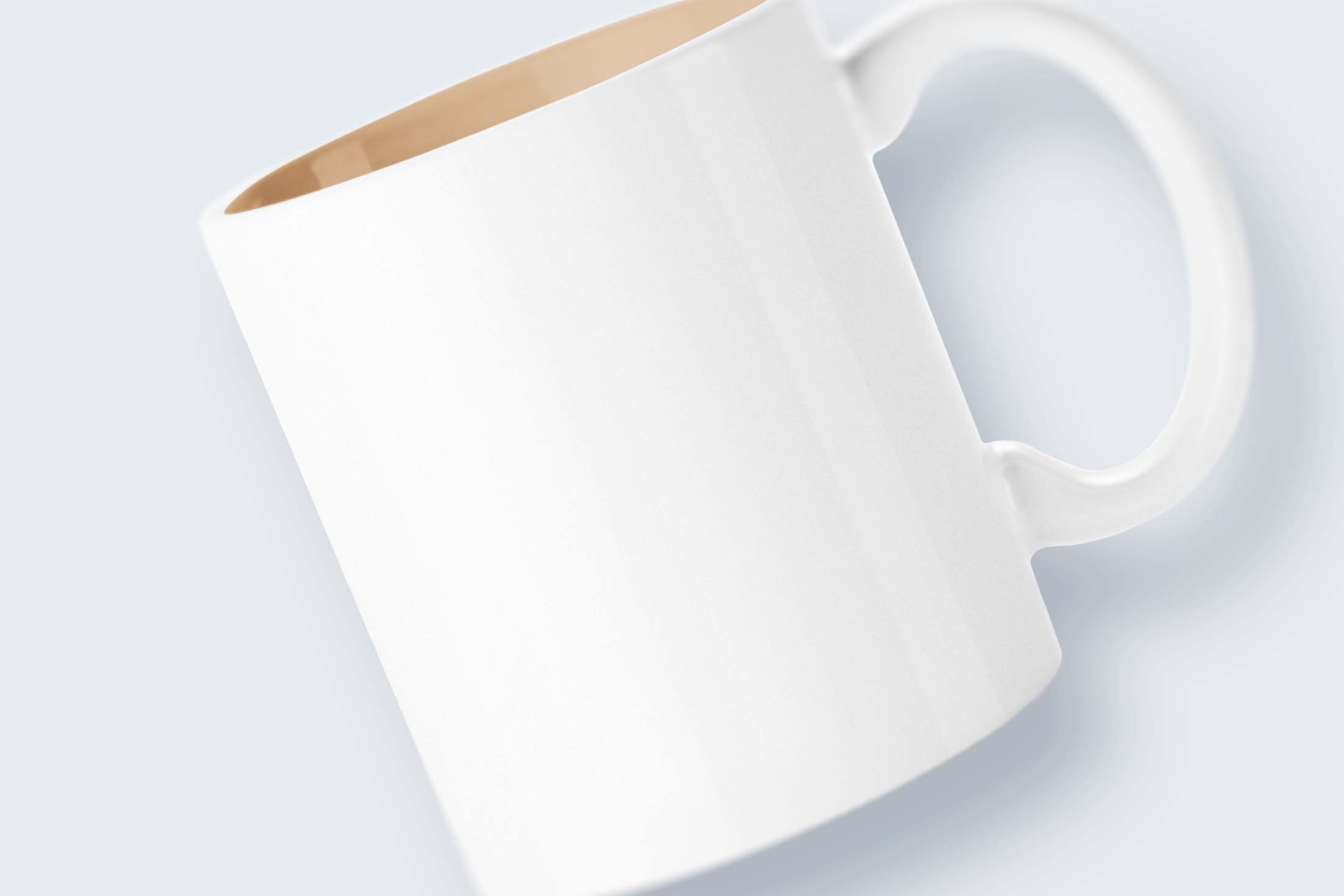 Free Coffee Mug Label Mockup